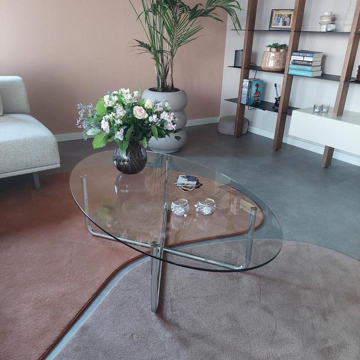 Salontafel Gispen GT 431 (lookalike), Huis en Inrichting, Tafels | Salontafels, Zo goed als nieuw, Minder dan 50 cm, 50 tot 100 cm