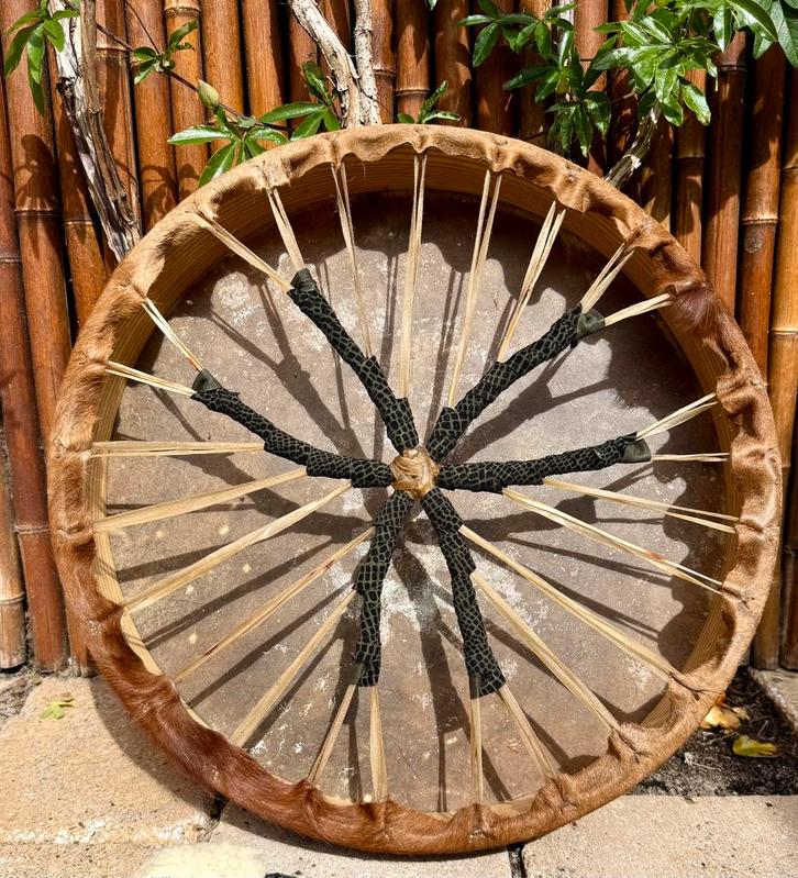 Sjamanendrum Paard 47 cm, Muziek en Instrumenten, Percussie, Nieuw, Trommel, Ophalen of Verzenden