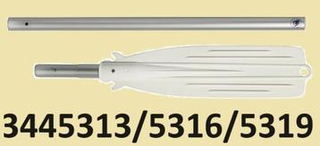 Alu roeiriem + haakstok 132-160-180 cm € 21,95-€23,95-€25,95 beschikbaar voor biedingen