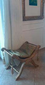Oud barokstijl stoeltje, verguld., Huis en Inrichting, Stoelen, Ophalen, Hout, Gebruikt, Barok