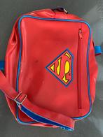 Superman schoudertas Vintage, Overige merken, Gebruikt, 25 tot 40 cm, Ophalen of Verzenden