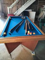 Homas biljart tafel met toebehoren., Sport en Fitness, Biljarten en Poolen, Ophalen, Zo goed als nieuw, Biljarttafel