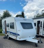 Hobby 450 UF De Luxe Easy, Caravans en Kamperen, Rondzit, Hobby, Dwarsbed, 5 tot 6 meter