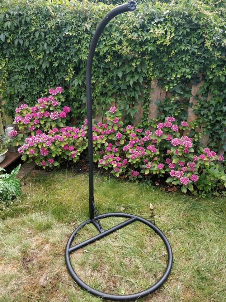 Hangstoel standaard - Metaal, Tuin en Terras, Tuinstoelen, Gebruikt, Metaal, Ophalen