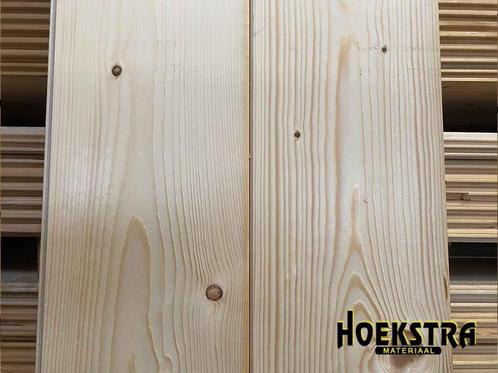 Vloerhout / Dakbeschot / 18mm / Brede planken! €12,50 per m2, Doe-het-zelf en Verbouw, Hout en Planken, Nieuw, Plank, Vuren, Minder dan 25 mm