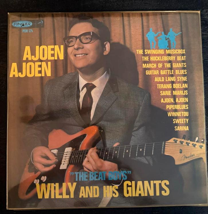 Ajoen Ajoen - Willy and His Giants LP Funckler Records, Cd's en Dvd's, Cd's | Pop, Gebruikt, 1960 tot 1980, Ophalen of Verzenden