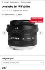 Lensbaby Sol 45 Fujifilm - Perfecte Creatieve Lens, Ophalen of Verzenden, Zo goed als nieuw, Fuji, Geen optische zoom