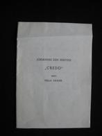 Johannes den Hertog / Hella Haasse, CREDO [zeldzaam], Ophalen of Verzenden, Gelezen, Nederland