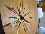 fifties lamp sputnik spin, Huis en Inrichting, Lampen | Hanglampen, Ophalen of Verzenden, Gebruikt, Metaal, Minder dan 50 cm