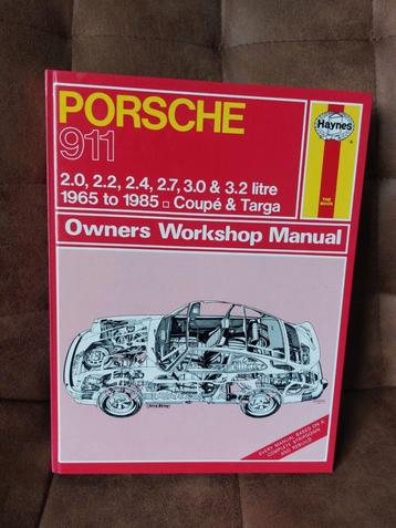 Porsche 911 Werkplaatshandboek (1965-1985) beschikbaar voor biedingen