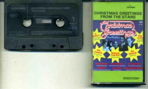 Christmas Greetings From The Stars 12 nrs cassette 1978 ZGAN, Cd's en Dvd's, Cassettebandjes, Zo goed als nieuw, Origineel, 1 bandje
