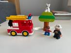 Duplo brandweer auto, Ophalen, Zo goed als nieuw, Duplo