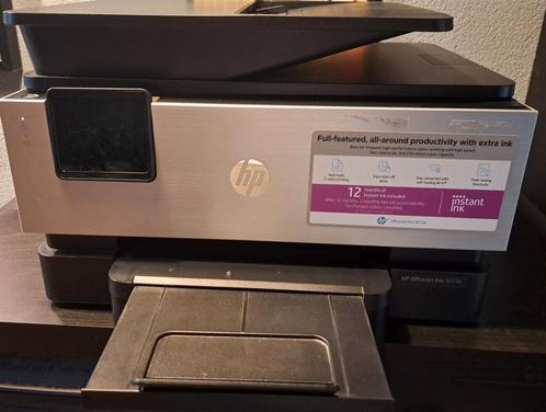 HP officejet Pro 9019e, Computers en Software, Printers, Gebruikt, Printer, Inkjetprinter, Kleur printen, Kopieren, Scannen, Zwart-en-wit printen