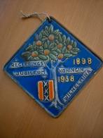 Tegel Regeeringsjubileum Wilhelmina Jubileum 1898 - 1938, Antiek en Kunst, Antiek | Wandborden en Tegels, Ophalen of Verzenden