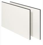 Hpl/trespa plaat Ral 9010 wit nieuw, Doe-het-zelf en Verbouw, Platen en Panelen, Ophalen, Zo goed als nieuw, HPL