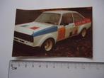 sticker oud Ford escort rally auto cross no 44 albert paris, Verzenden, Zo goed als nieuw, Bedrijf of Vereniging