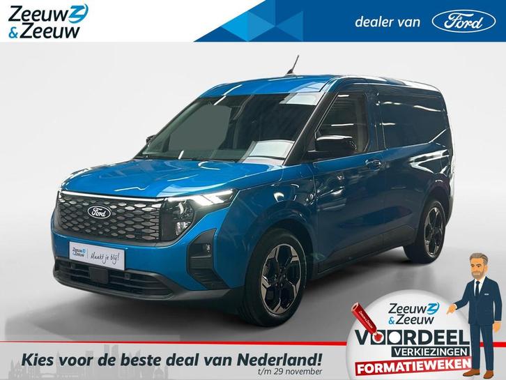 Ford E-Transit Cour. Limited 44 kWh 136pk | 0,99% rente | Ni, Auto's, Bestelauto's, Bedrijf, Te koop, ABS, Airbags, Airconditioning