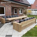 Steigerhout Tuinset Stoelen Banken Loungebanken Tuinmeubelen, Tuin en Terras, Verzenden, Steigerhout, Nieuw, Eettafel