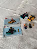 Lego 60400 Go-Karts and Race Drivers, Ophalen of Verzenden, Gebruikt, Complete set, Lego