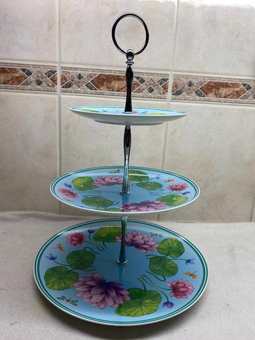 Etagère 3 laags Ashdene, Antiek en Kunst, Curiosa en Brocante, Ophalen of Verzenden