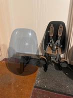 Urban Iki voorzitje met windscherm + 2 x MTB/ATB adapter, Ophalen, Zo goed als nieuw