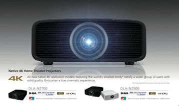 JVC DLA-NZ500 4K HomeCinema laser met 3 jaar garantie beschikbaar voor biedingen
