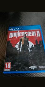 Wolfenstein 2 ps4, Spelcomputers en Games, Gebruikt, Vanaf 18 jaar, Shooter, 1 speler