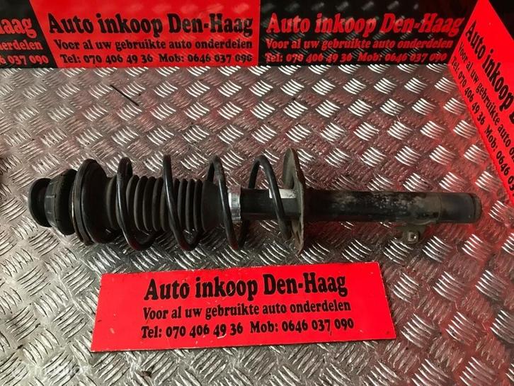 Toyota Aygo/107/C1 ('05-'14) 1.0 12V Veerpoot Schokbreker RV, Auto-onderdelen, Ophanging en Onderstel, Toyota, Gebruikt, Ophalen of Verzenden