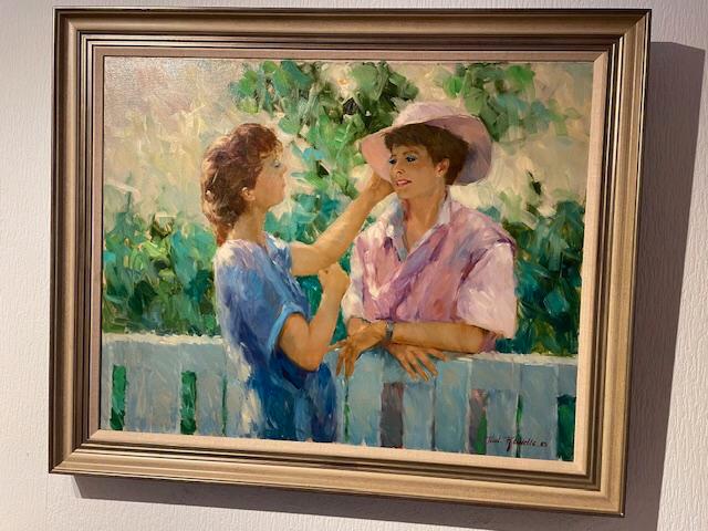 Olieverfschilderij van Paul Rouwette, Antiek en Kunst, Kunst | Schilderijen | Klassiek, Ophalen