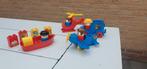 Duplo set boot vliegtuig helikopter auto vintage, Kinderen en Baby's, Speelgoed | Duplo en Lego, Ophalen of Verzenden, Gebruikt