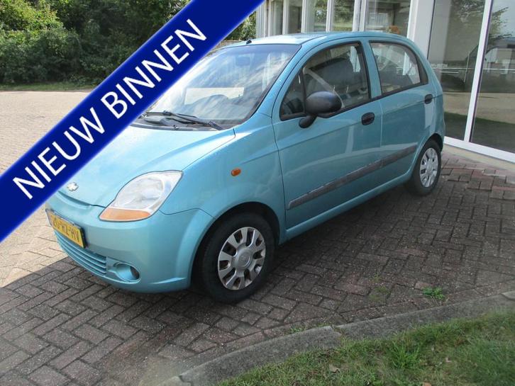 Chevrolet Matiz 1.0 Style Kilometerstand Nap! (bj 2005), Auto's, Chevrolet, Bedrijf, Te koop, Matiz, ABS, Airbags, Alarm, Centrale vergrendeling
