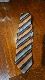 Westbury gestreepte zijden stropdas, Bruin, Ophalen of Verzenden, Met patroon, Westbury