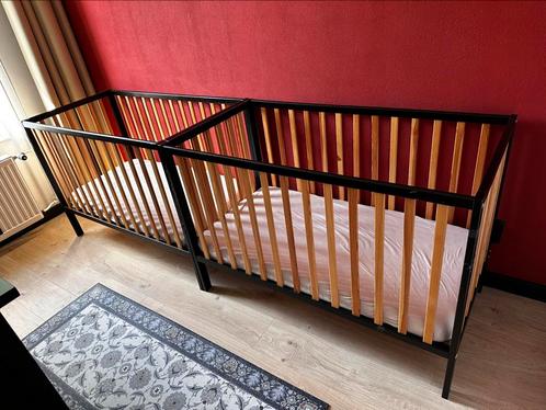 2x ledikant (tweeling), Kinderen en Baby's, Kinderkamer | Complete kinderkamers, Zo goed als nieuw, Jongetje of Meisje, Ophalen