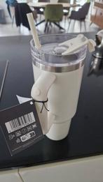Grote isoleerfles / thermosbeker met rietje, Ophalen of Verzenden, Nieuw