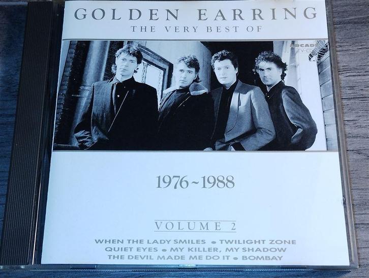 Golden Earring - The Very Best Of 1976-1988 Vol.2, Cd's en Dvd's, Cd's | Rock, Zo goed als nieuw, Poprock, Ophalen of Verzenden
