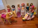 Barbie poppen collectie met accessoires, Kinderen en Baby's, Speelgoed | Poppen, Ophalen of Verzenden, Gebruikt, Barbie
