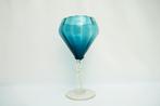 Empoli - Royal glass - bokaal of vaas op voet - Italië, Huis en Inrichting, Ophalen, Schaal, Rond, Glas