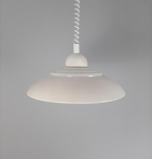 Space Age hanglamp, Knud Christensen, Deens design, Huis en Inrichting, Lampen | Hanglampen, Gebruikt, Minder dan 50 cm, Kunststof