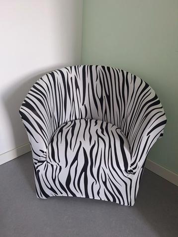 Kleine Fauteuil met hoes