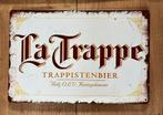 La trappe. Bier metalen mancave bord, Nieuw, Reclamebord, Plaat of Schild, Ophalen of Verzenden, La Trappe