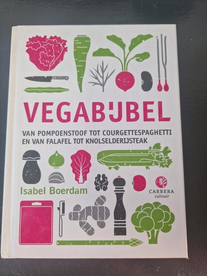 Vega Bijbel - Isabel Boerdam Kookboek, Boeken, Kookboeken, Zo goed als nieuw, Voorgerechten en Soepen, Hoofdgerechten, Tapas, Hapjes en Dim Sum