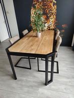 Eettafel 6 persoons - Modern design, Ophalen, 100 tot 150 cm, Zo goed als nieuw, Vijf personen of meer