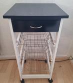 Mooie keuken trolley bieden, Ophalen of Verzenden, Zo goed als nieuw, Minder dan 45 cm, 70 cm of meer