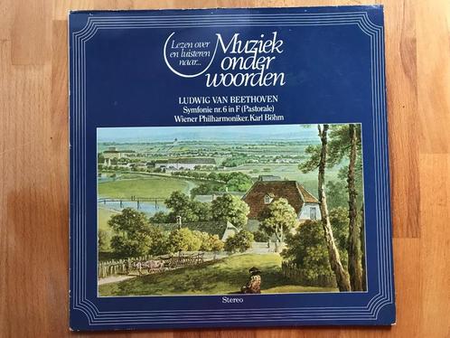 LP Muziek onder woorden Ludwig van Beethoven, Cd's en Dvd's, Vinyl | Klassiek, Gebruikt, Classicisme, 12 inch, Ophalen of Verzenden
