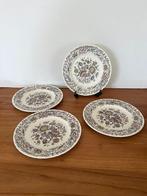 vier Ridgway gebak / ontbijtborden, Antiek en Kunst, Antiek | Servies los, Ophalen of Verzenden