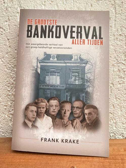 De grootste bankoverval aller tijden - Frank Krake, Boeken, Oorlog en Militair, Zo goed als nieuw, Tweede Wereldoorlog, Ophalen of Verzenden