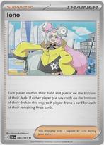 Paldean Fates,  Iono [uncommon] 80/91, Ophalen of Verzenden, Nieuw, Losse kaart