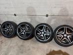 Mercedes AMG Velgen 225/40/18 - Set, Auto-onderdelen, Banden en Velgen, Ophalen, 18 inch, Gebruikt, Banden en Velgen