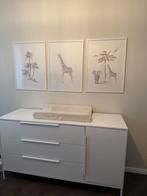 Complete jongenskamer met meegroei ledikant born lucky wit, Kinderen en Baby's, Ophalen of Verzenden, Zo goed als nieuw, Lamp