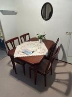 eettafel, Ophalen, Gebruikt, Teakhout, 50 tot 100 cm